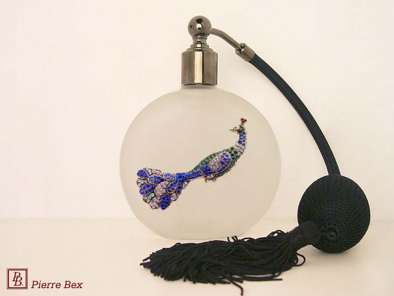 Pierre Bex Art-Deco vaporizer peacock 46089-01